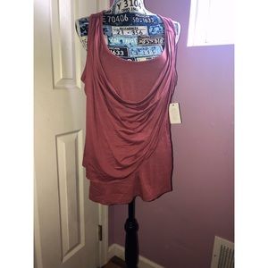 NWT Eloquii 2x Coral draped cami